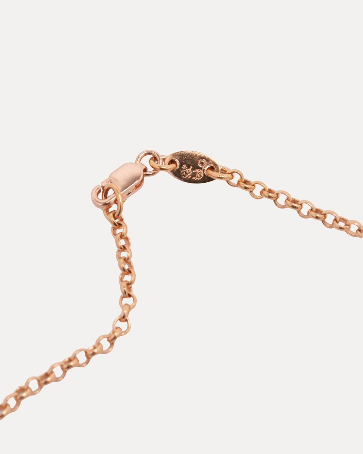 Gold Roll Chain Necklace
