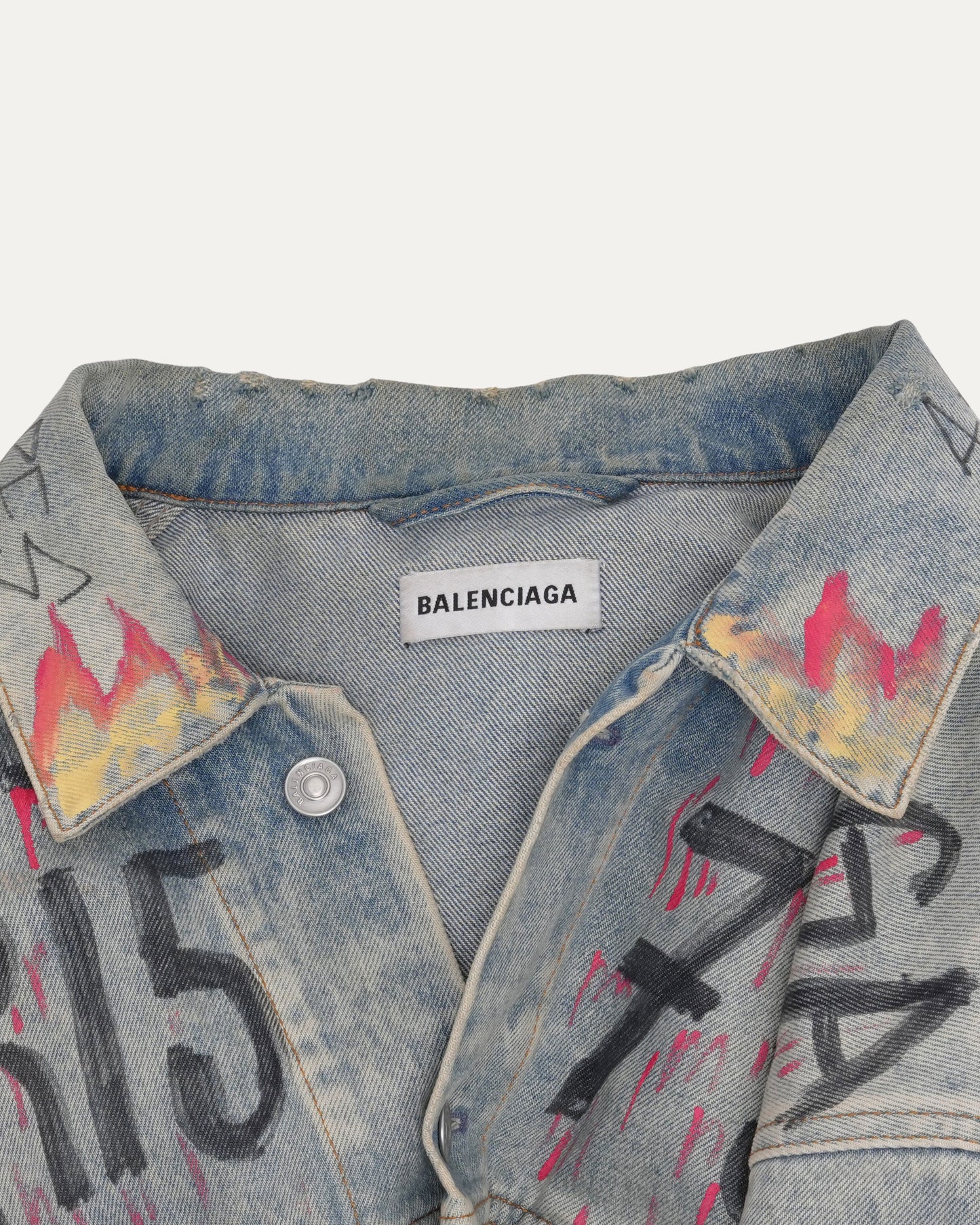 Graffiti Denim Jacket