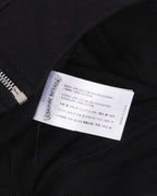 Vertical Logo Thermal Lined Zip Up Hoodie