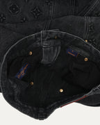 Monogram Embossed Double Knee Jeans