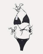 Dipped In Blue Monogram Bikini