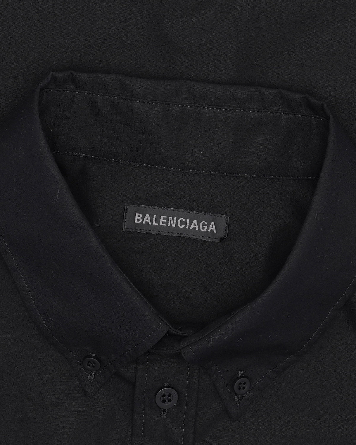 Metal Logo Stencil Oversized Shirt