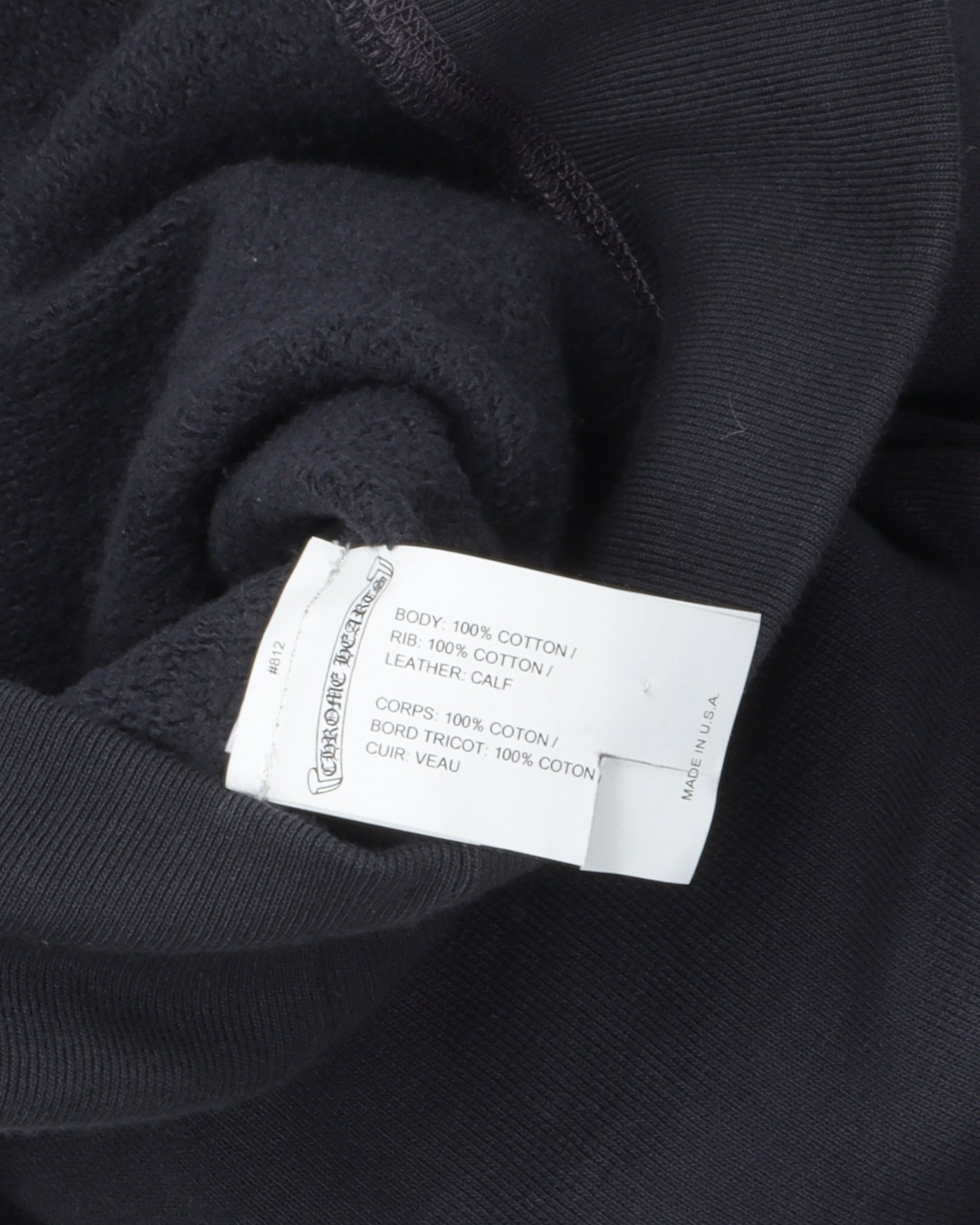 Paper Jam Cemetery Cross Patch Sweatshirt