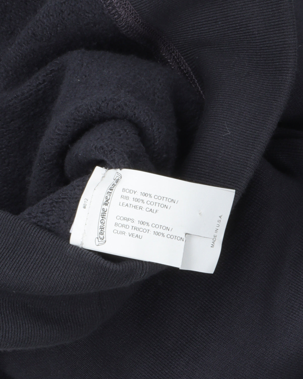 Paper Jam Cemetery Cross Patch Sweatshirt