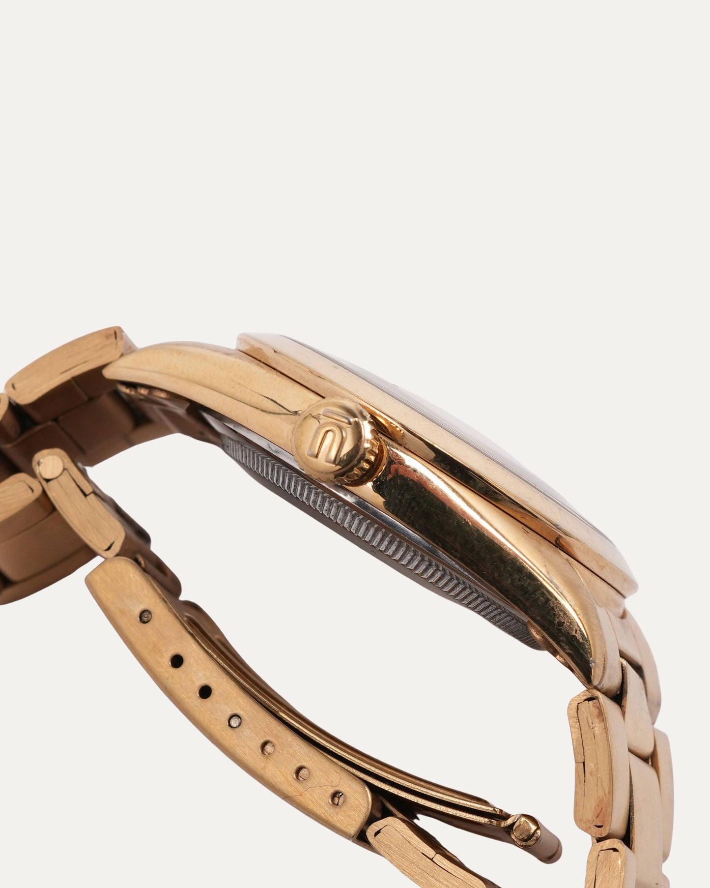 Gold Plated Fuck the Clock Watch