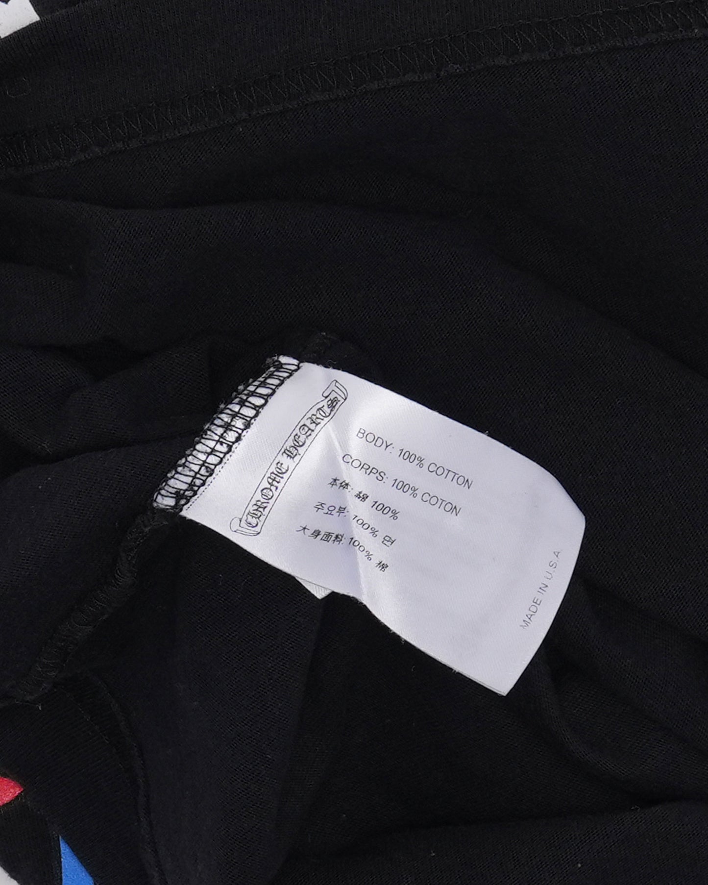 Multicolor Cemetery Cross Pocket T-Shirt