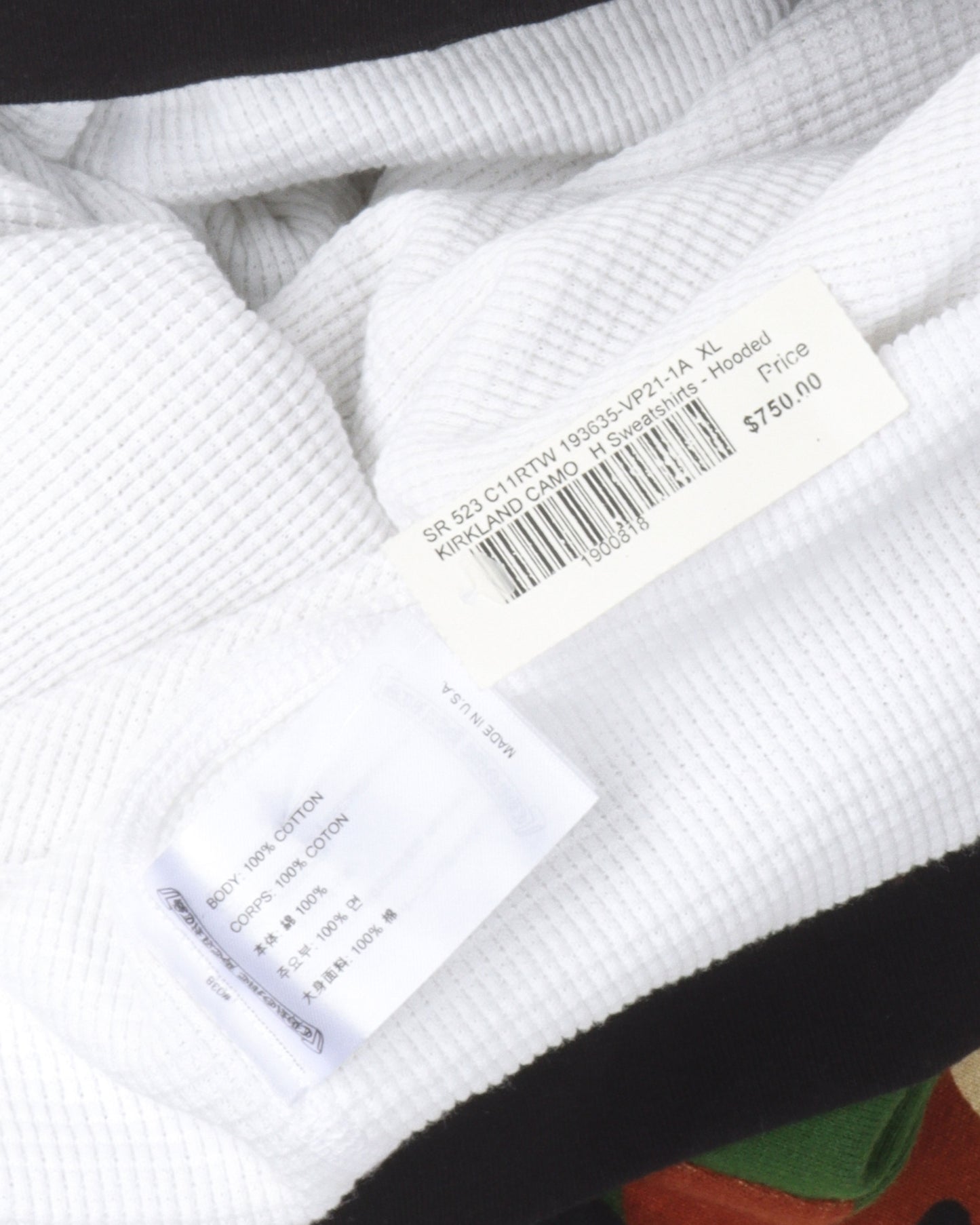Matty Boy "Caution" Thermal Hoodie