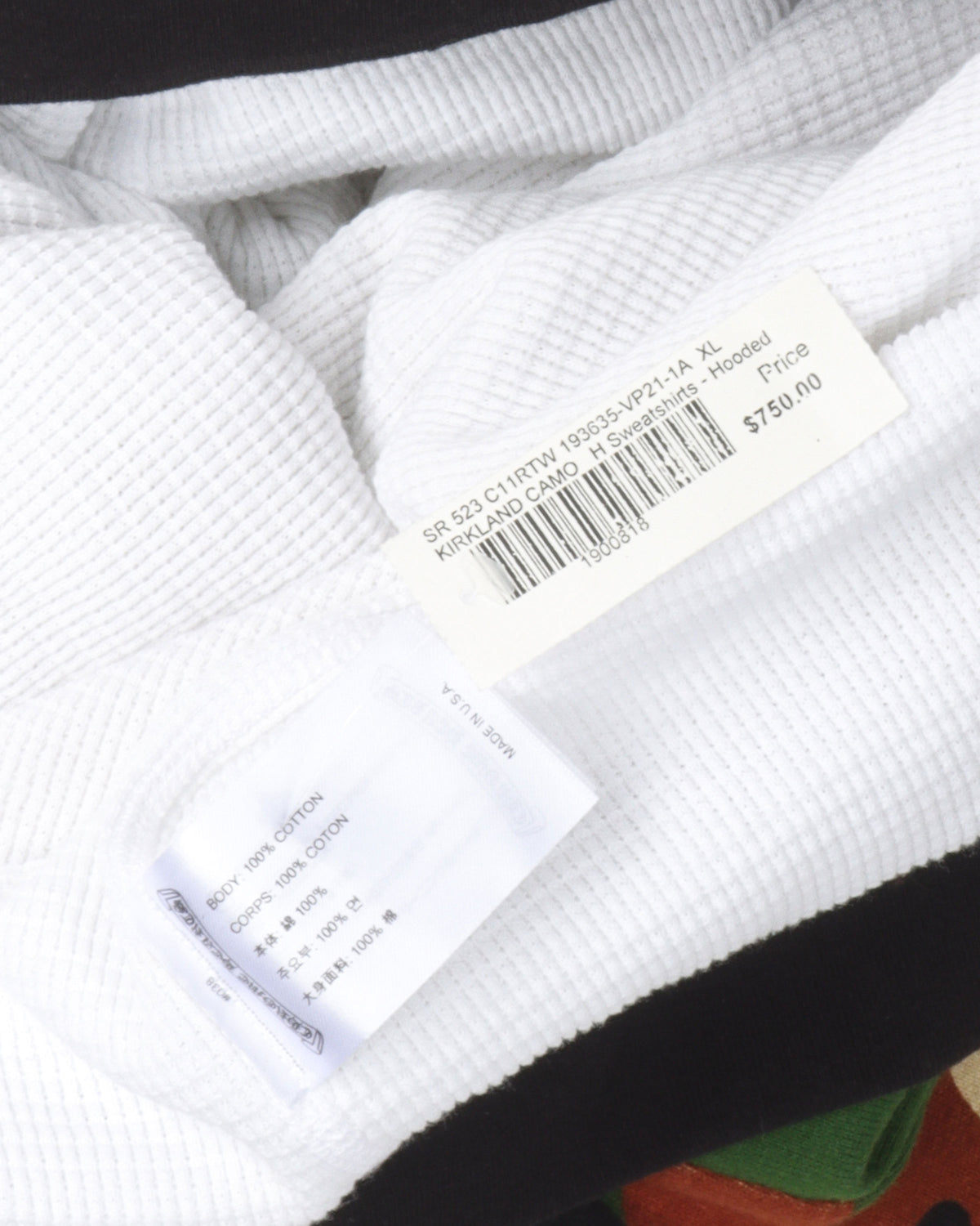 Matty Boy "Caution" Thermal Hoodie