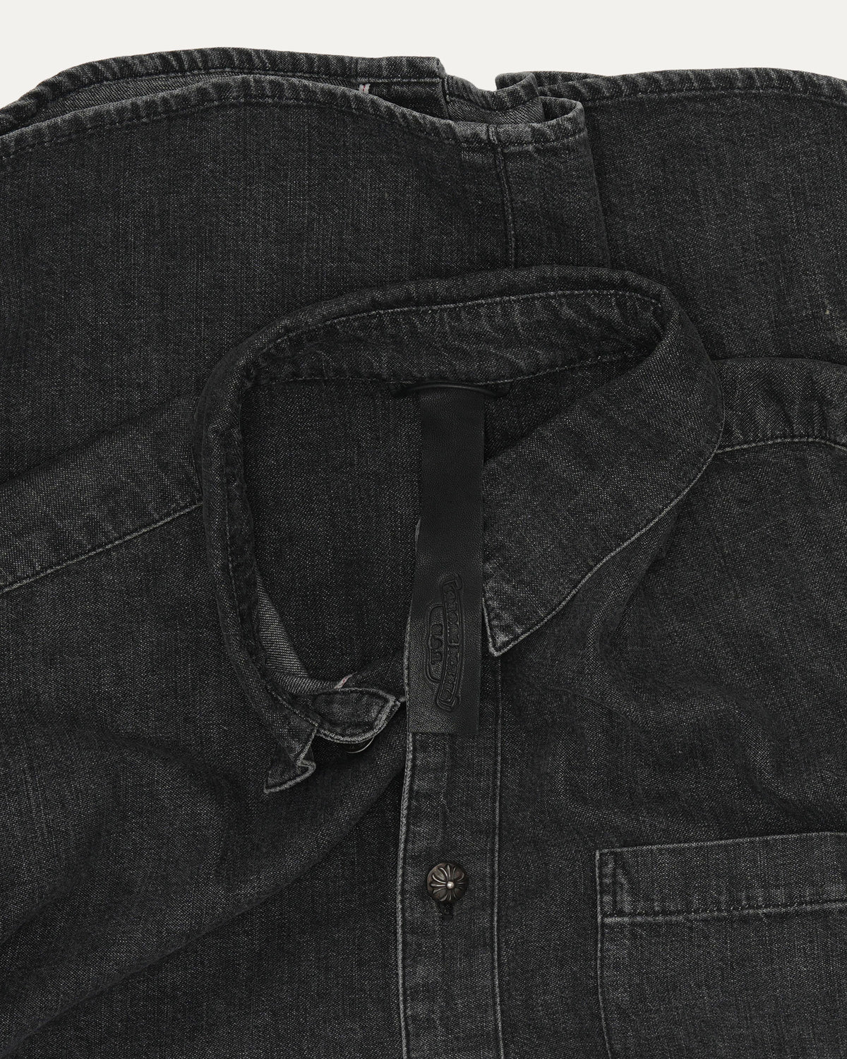 Cross Patch Denim Shirt
