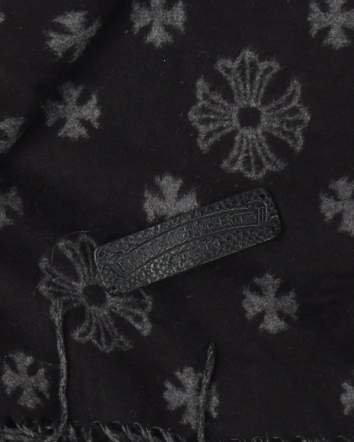 Cashmere Plus Cross Motif Blanket