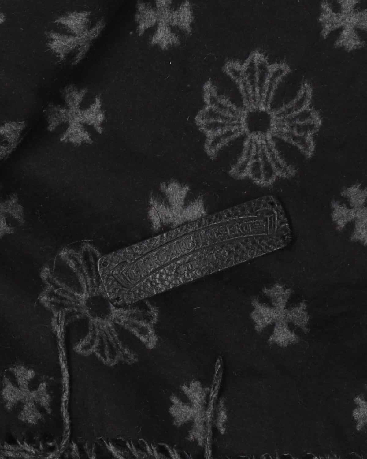 Cashmere Plus Cross Motif Blanket