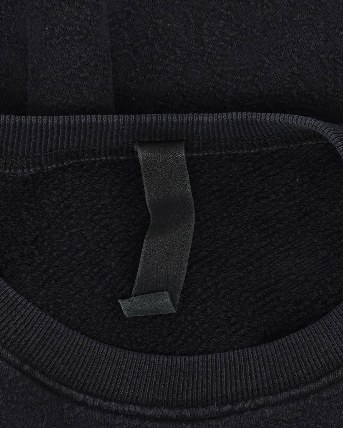 Jacquard Monogram Vertical Logo Crewneck Sweatshirt