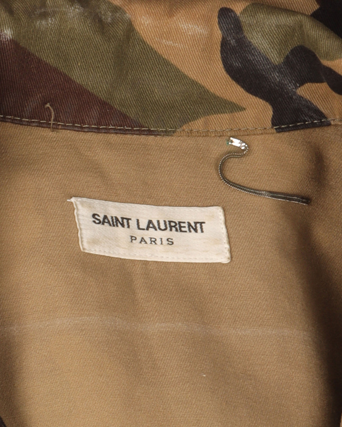 Gold Trim Camouflage Field Jacket