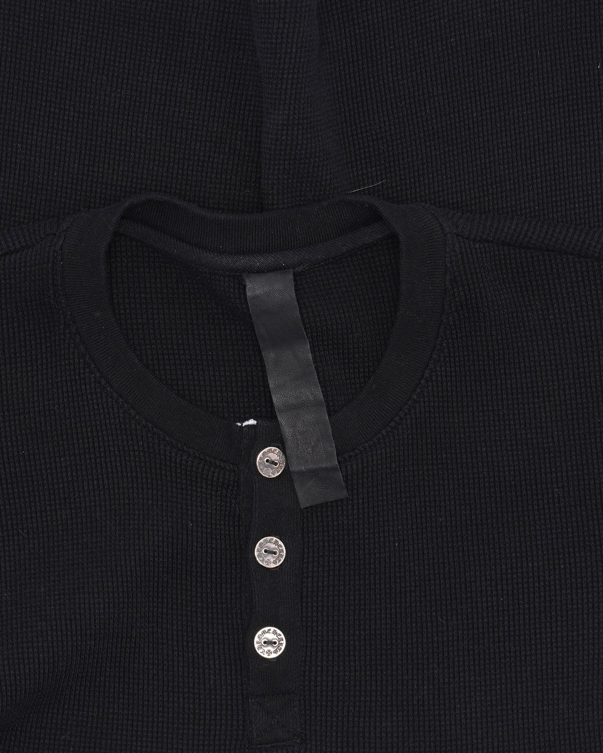 Embroidered King Taco Henley Thermal
