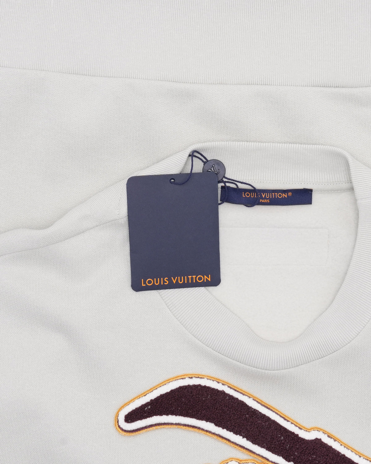 Eye Appliqué Crewneck Sweatshirt