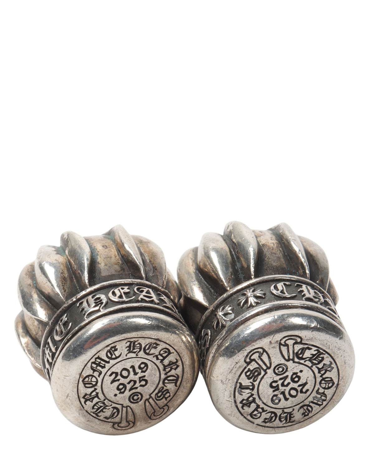 Silver Salt & Pepper Dispensers