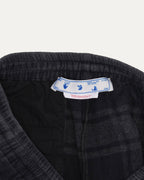Plaid Sweat Shorts