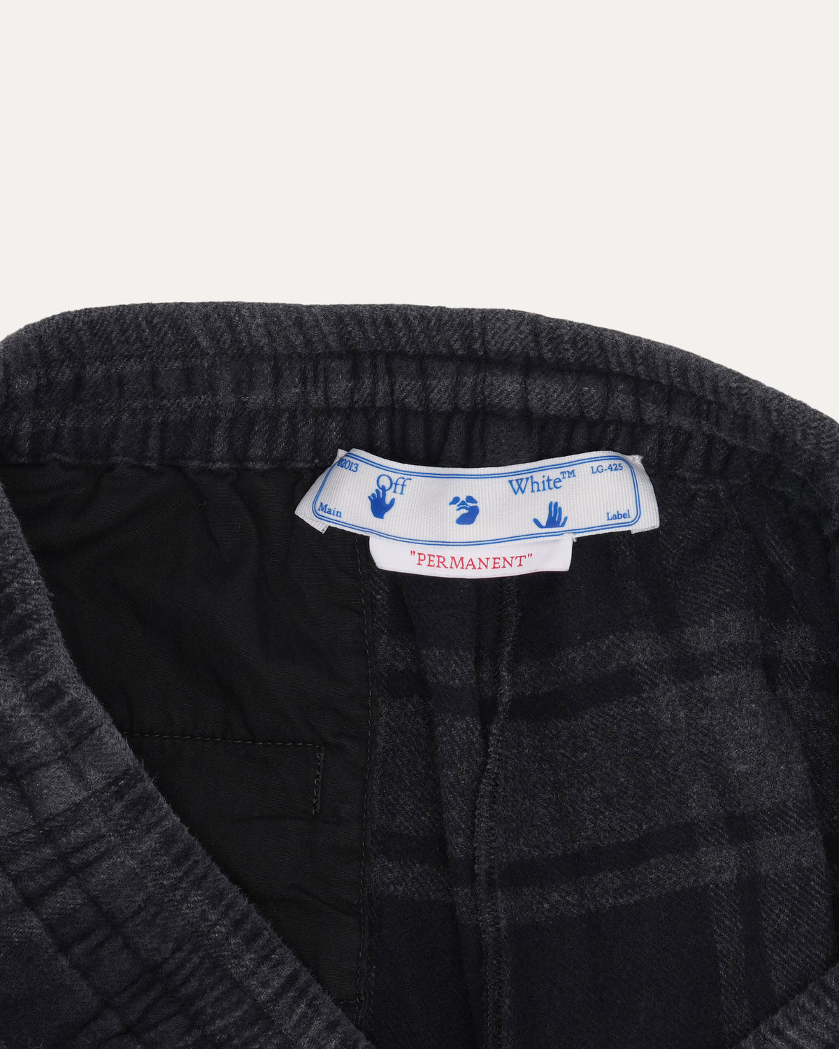 Plaid Sweat Shorts