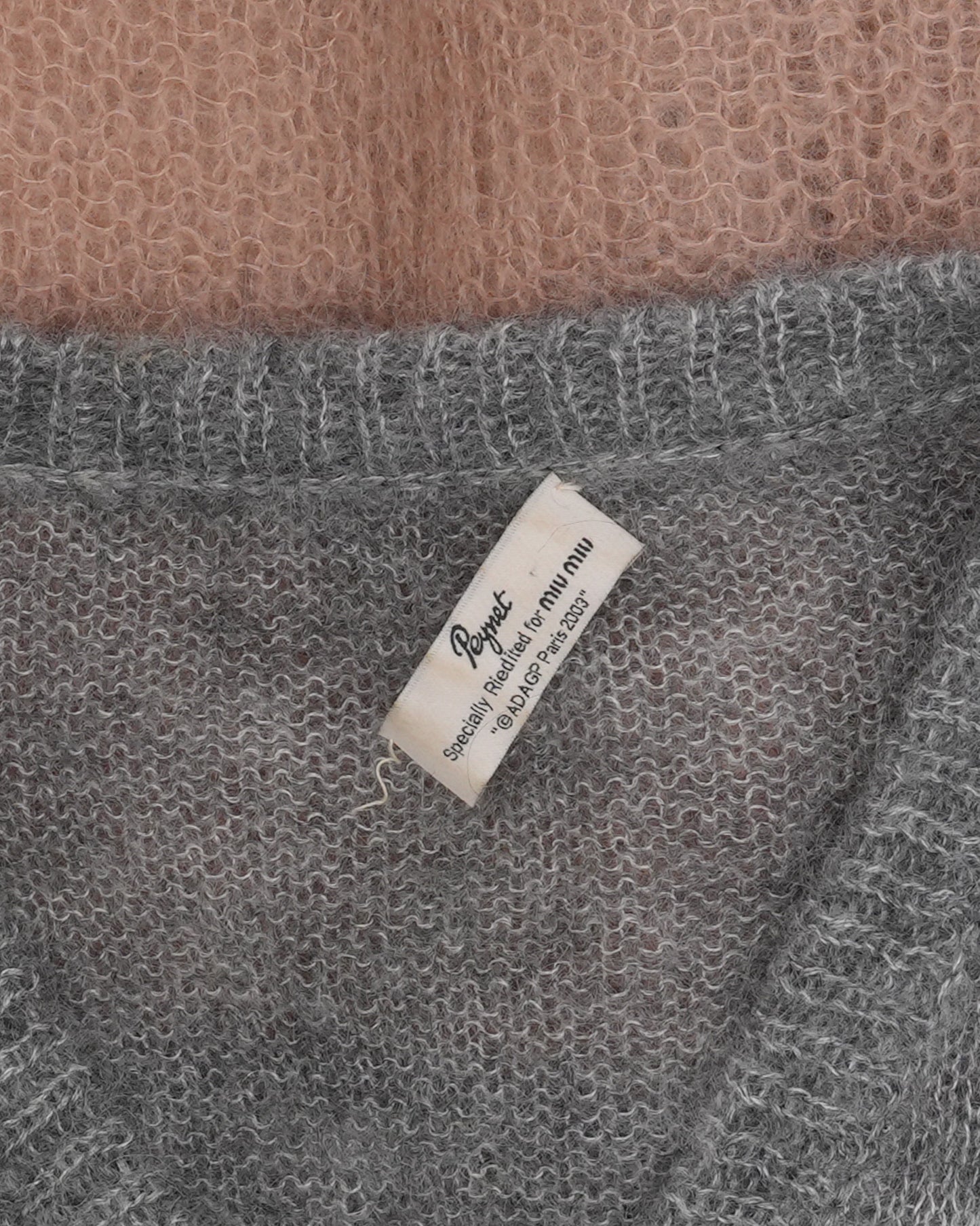 FW 2003 Raymond Peynet Mohair Top