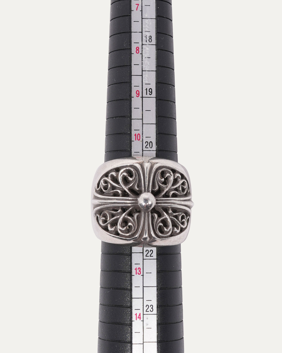 Oval Cross Ring