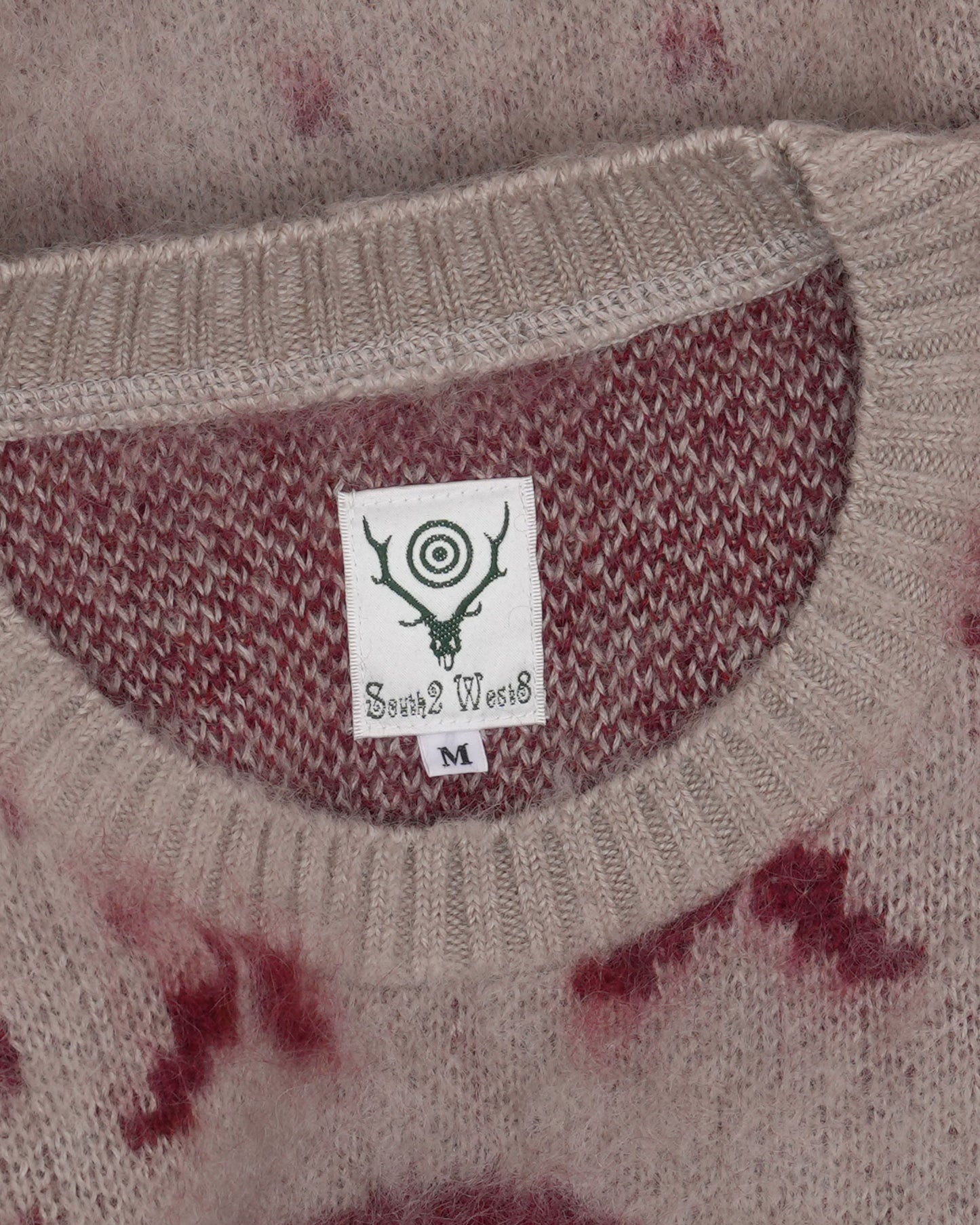 Loose Fit Mohair Blend Sweater