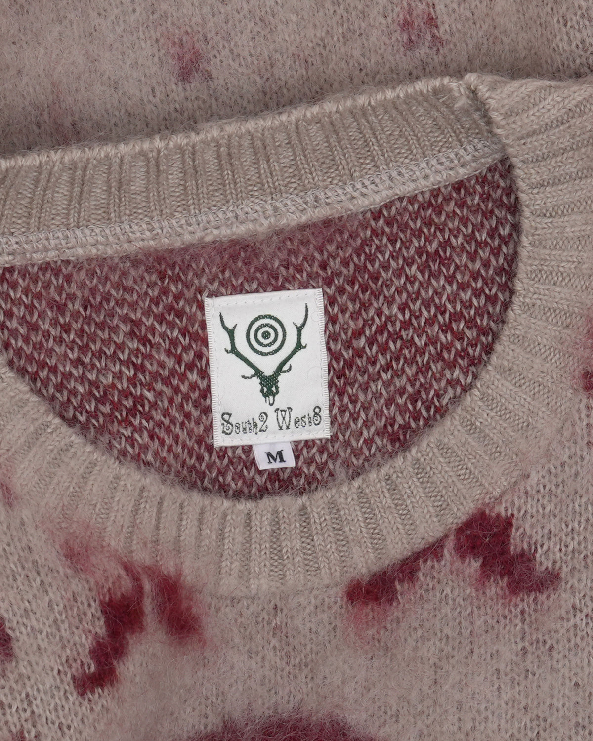 Loose Fit Mohair Blend Sweater