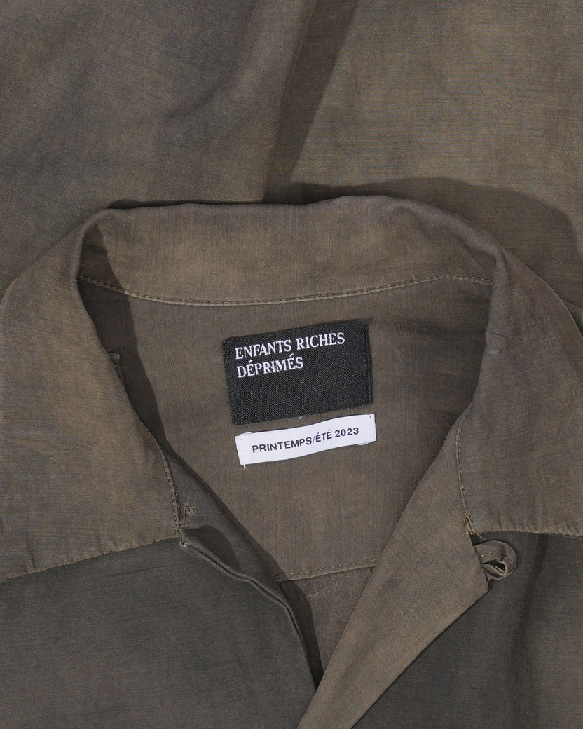 Faded Viscose-Blend Shirt