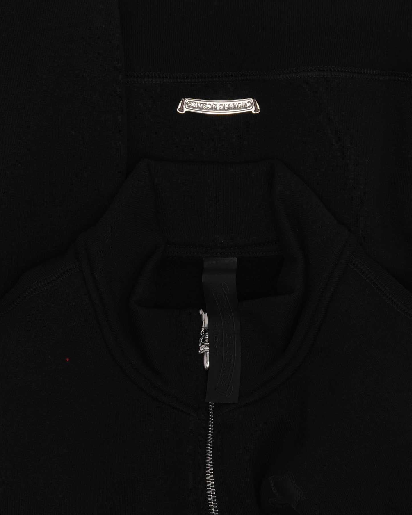 Paper Jam Cemetery Cross Patch Quarter Zip Sweatshirt