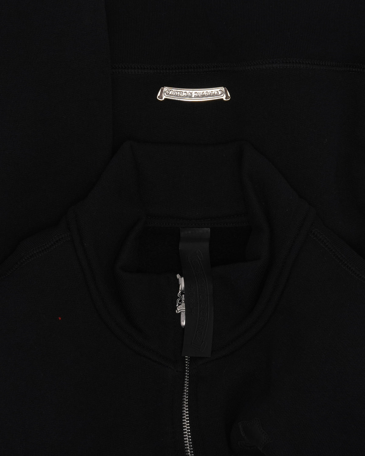 Paper Jam Cemetery Cross Patch Quarter Zip Sweatshirt
