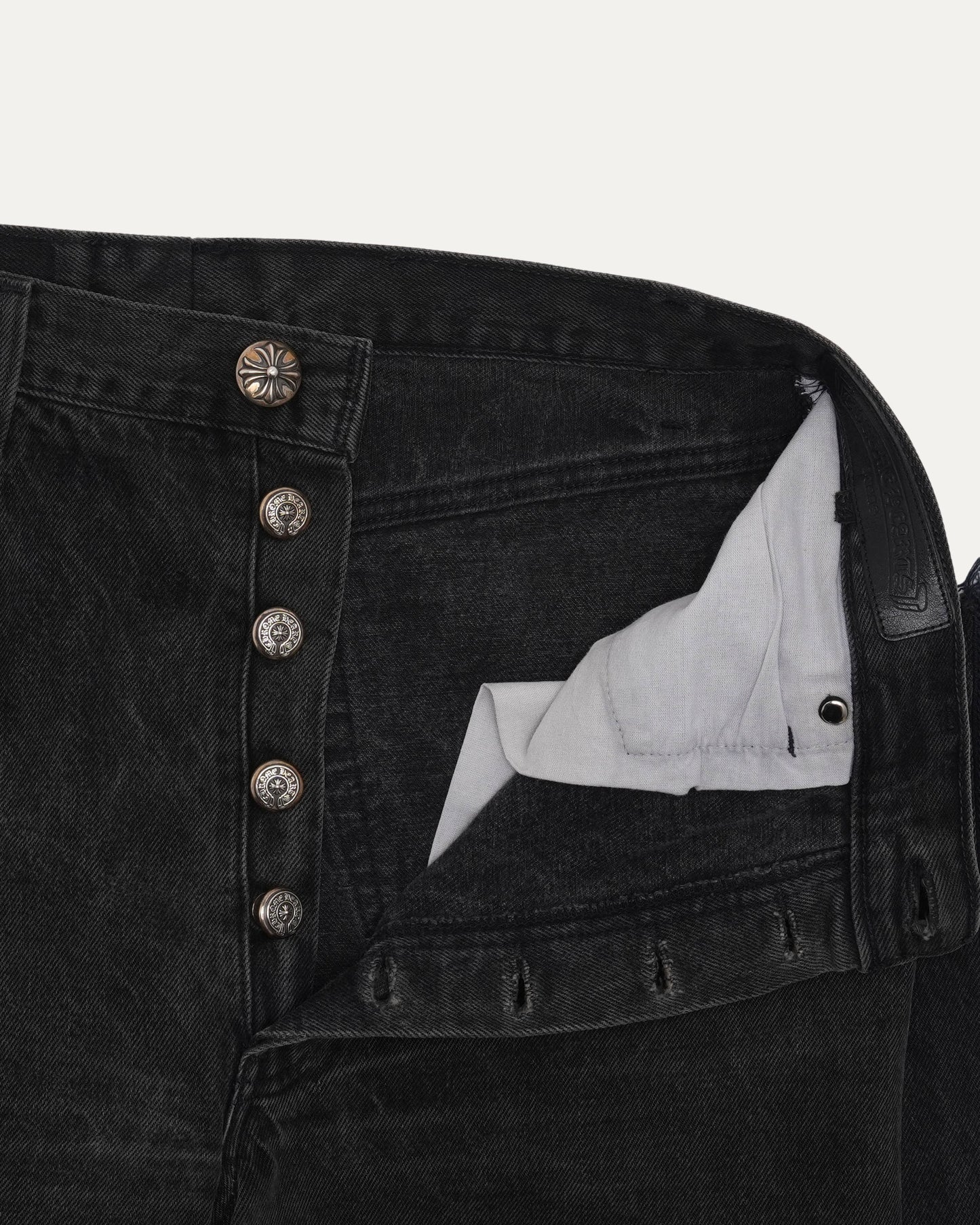 Gallery Dept. Flared Levi's 501 Cross Patch Jeans