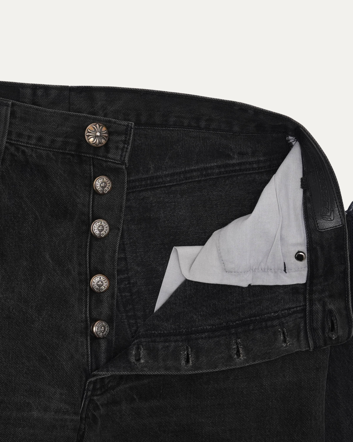 Gallery Dept. Flared Levi's 501 Cross Patch Jeans