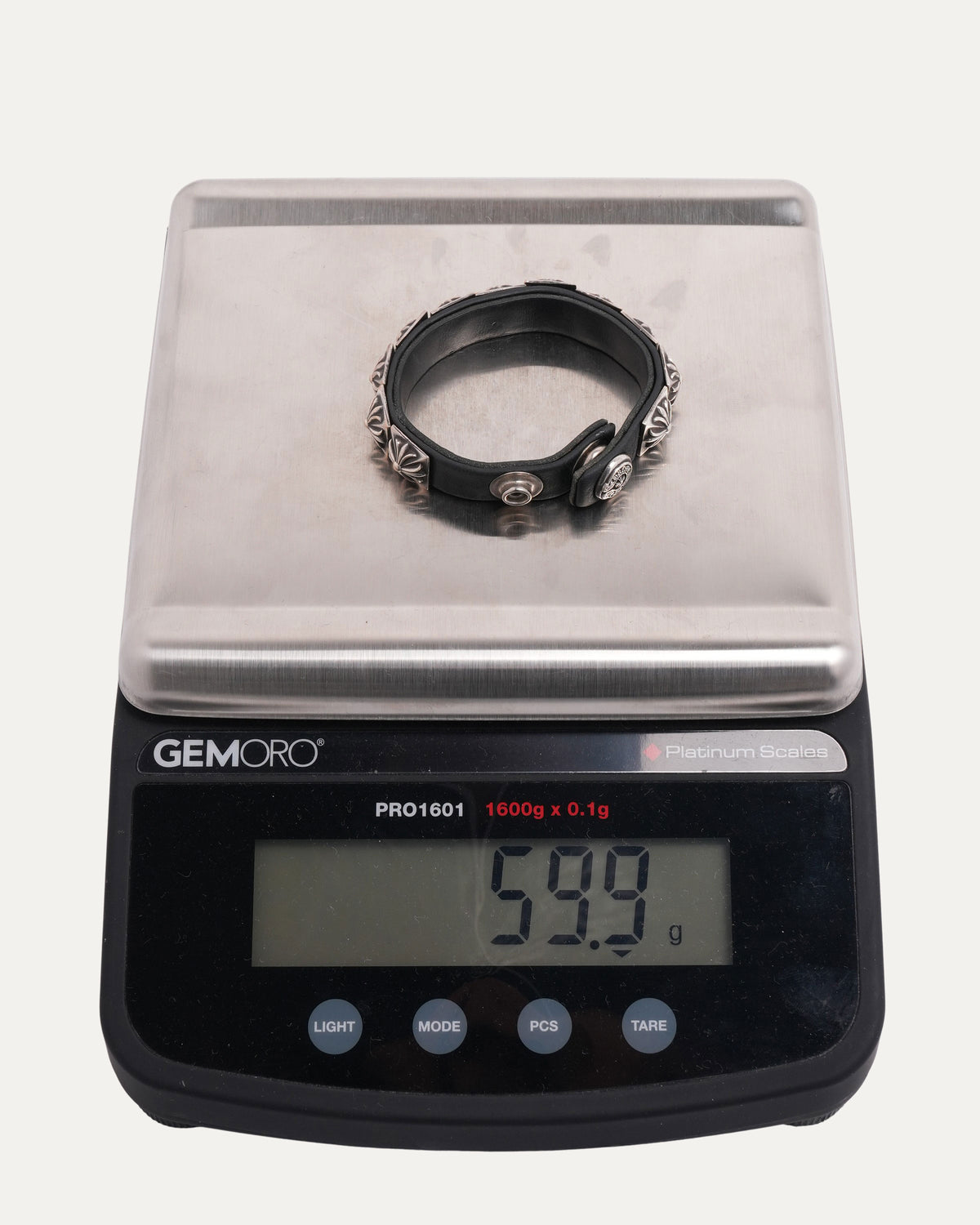 Pyramid Stud Leather Bracelet