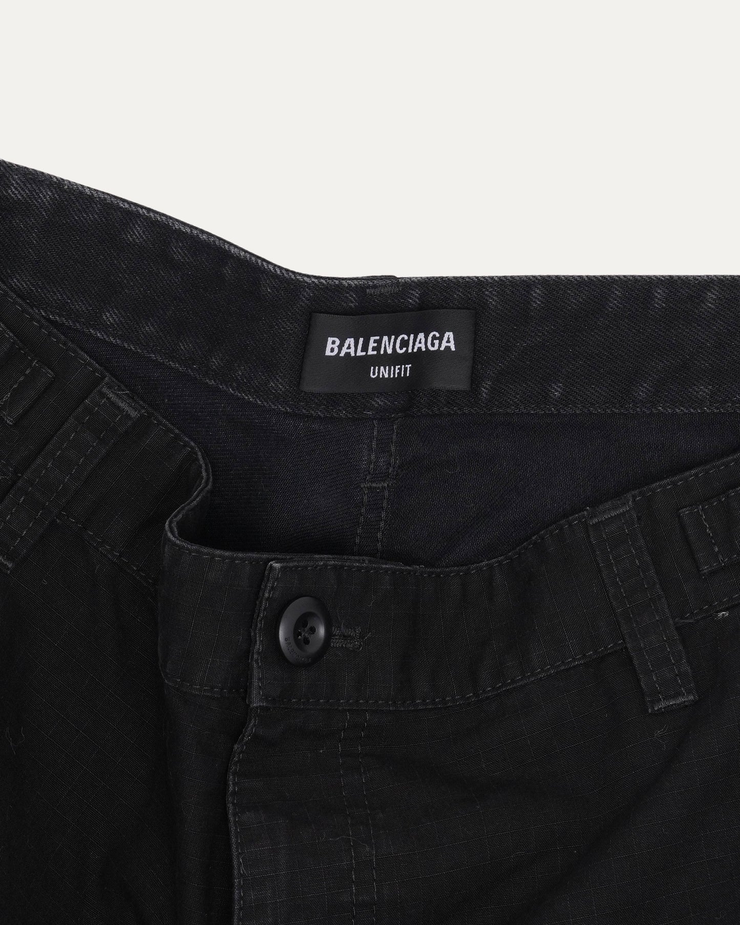 Paneled Cargo Jeans