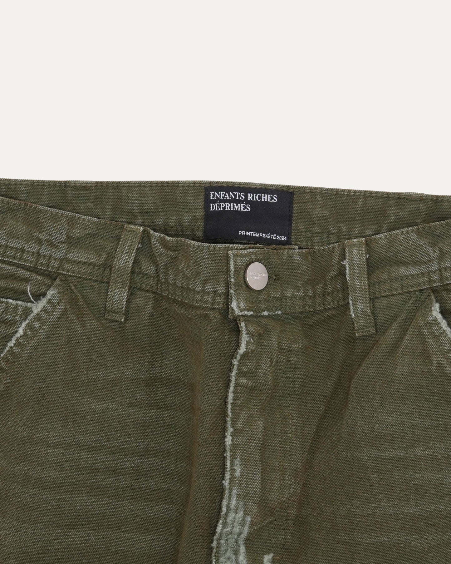 Distressed Paint Pants