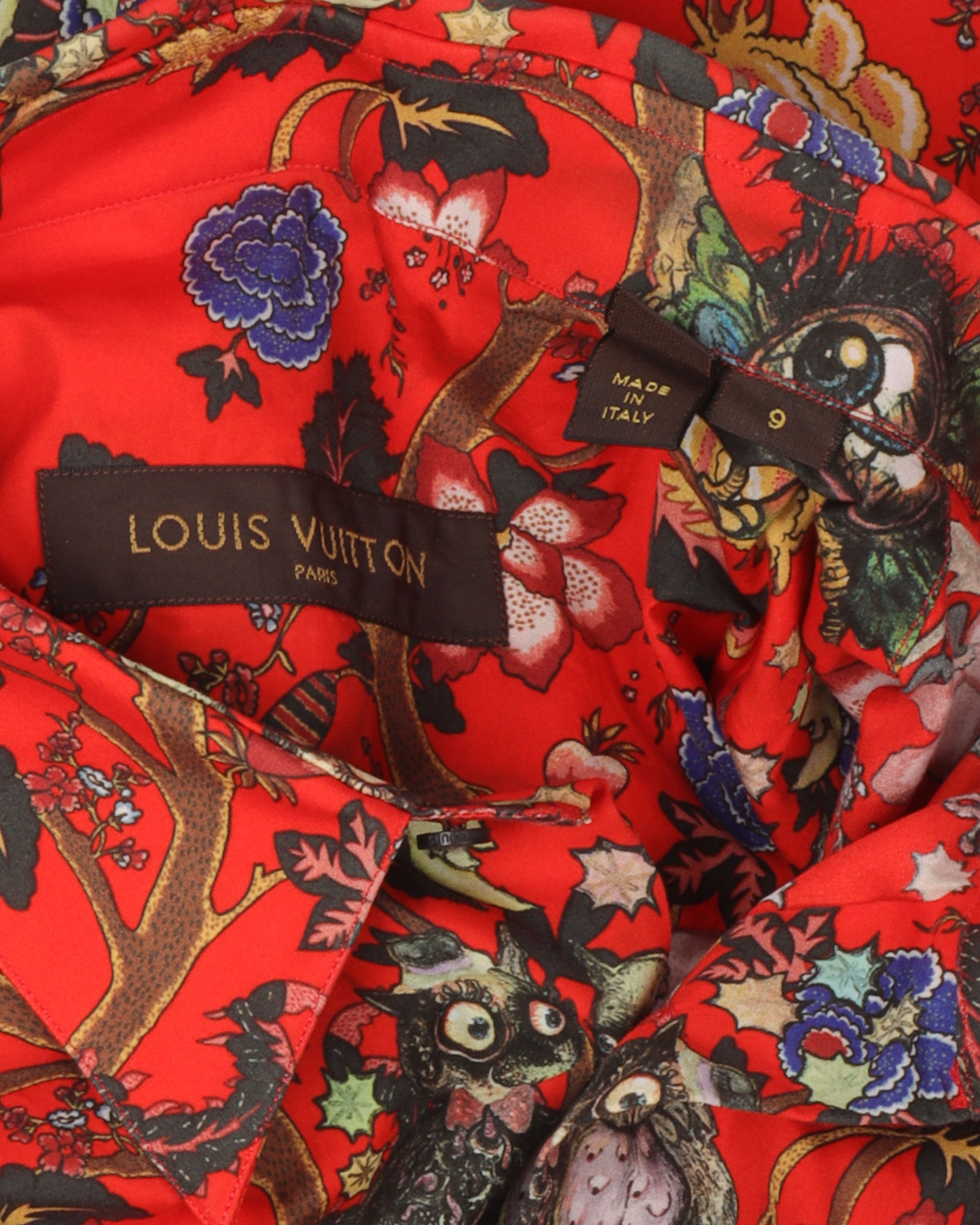 Louis Vuitton Graphic Long Sleeve Shirt