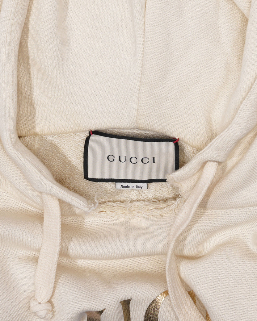 Gucci Blind For Love Embroidered Cavalier King Charles Hoodie