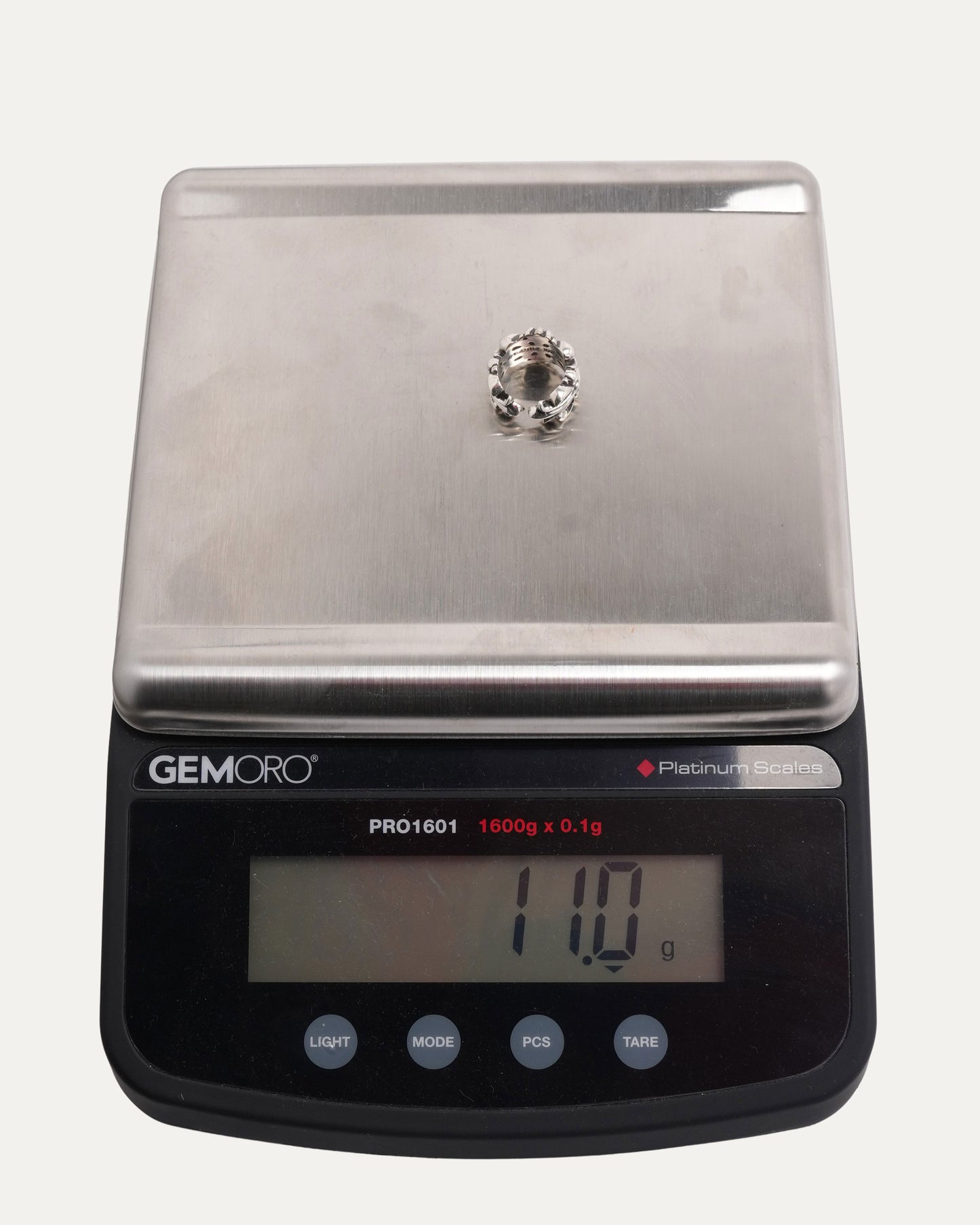 Double Floral Cross Ring