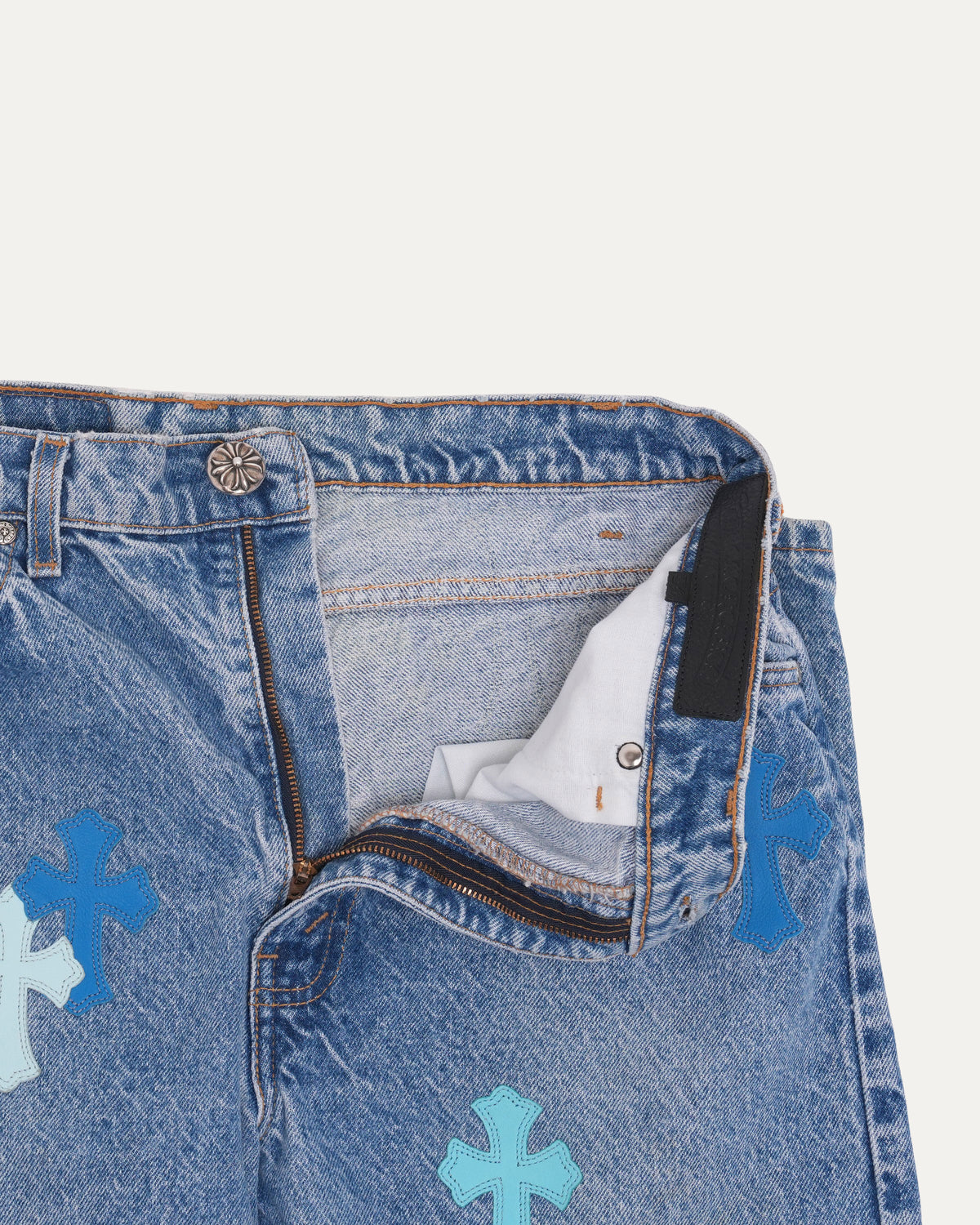 Levi's 505 Cross Patch Jeans