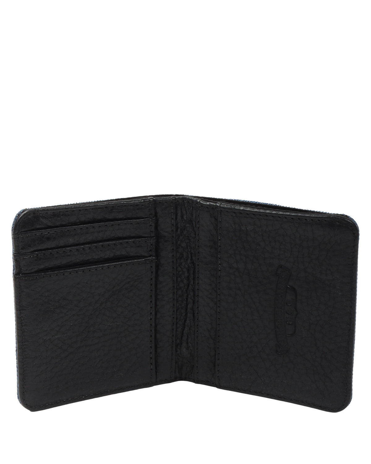 St. Barth Exclusive Denim Cross Patch Bifold Wallet