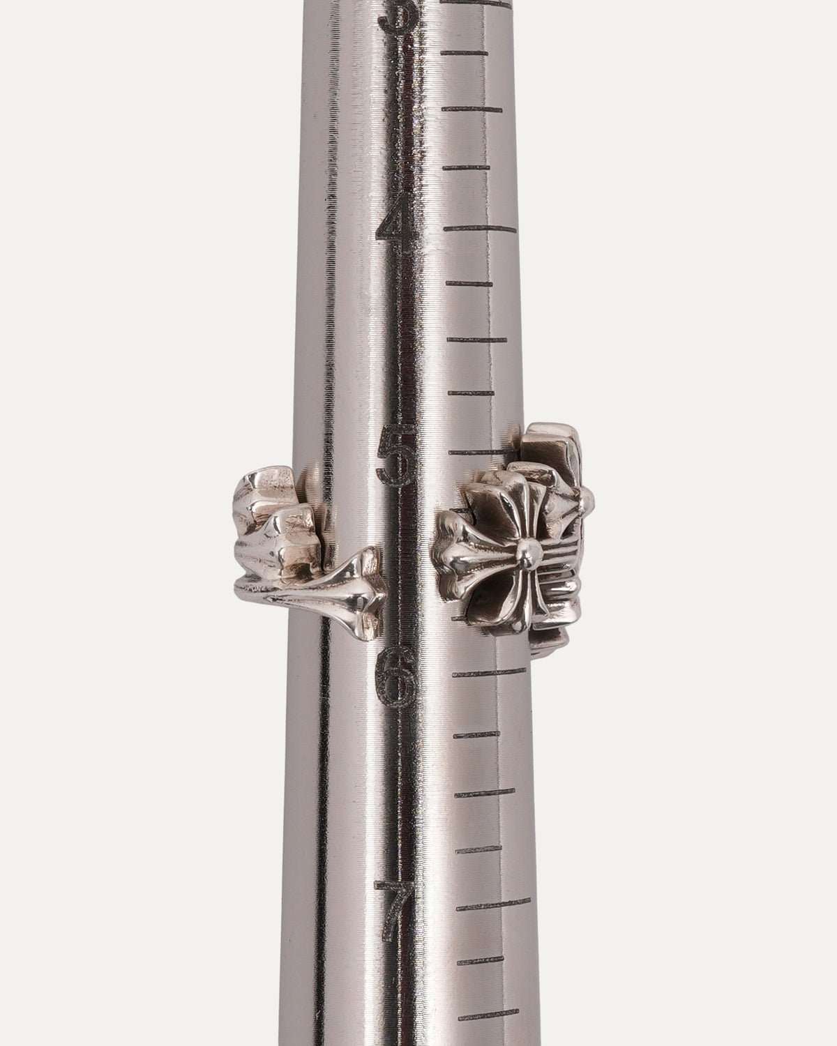 Triple Cross Curve Ring