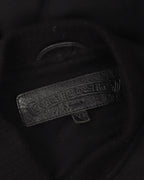 Cross Patch Cashmere Varsity Jacket
