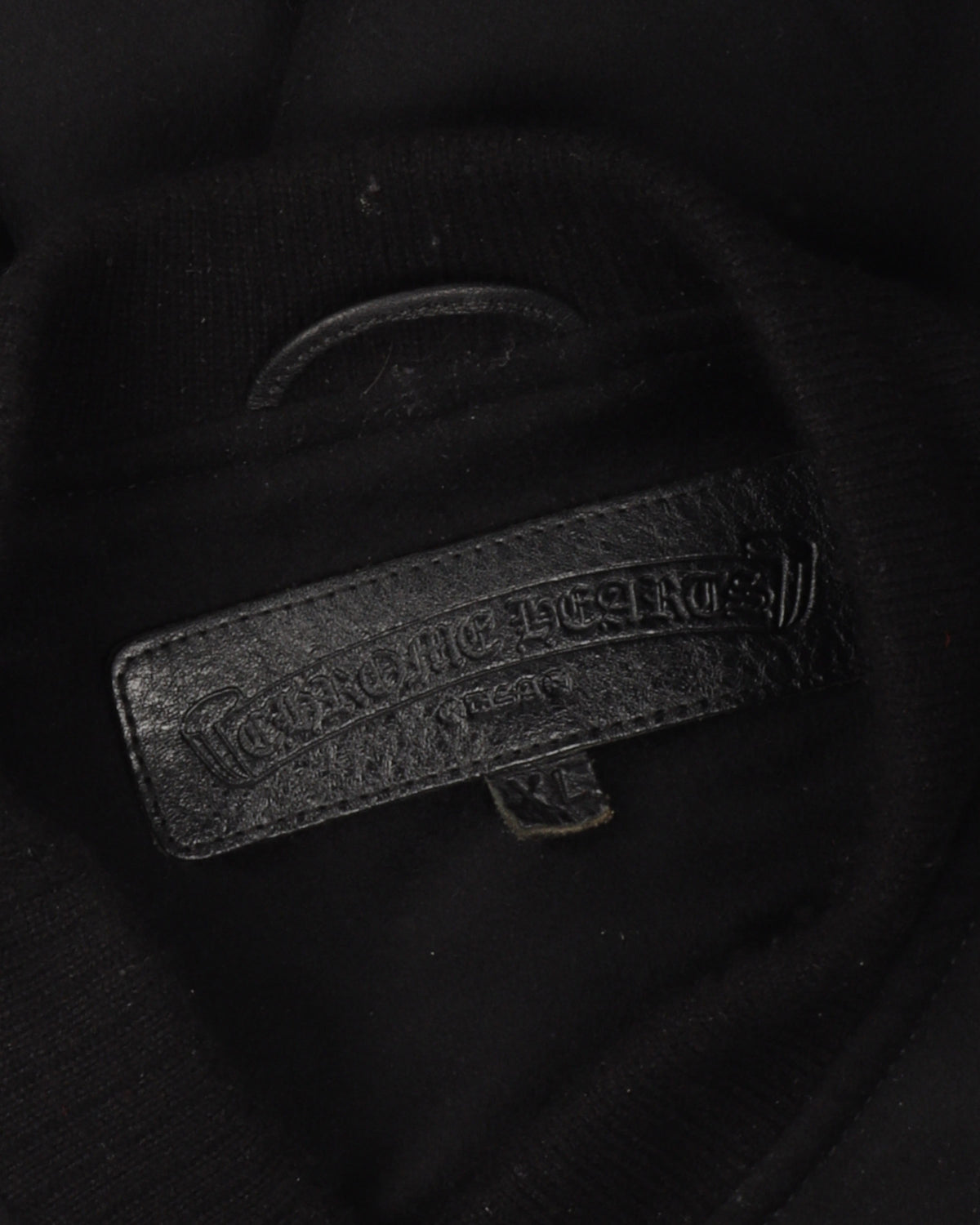 Cross Patch Cashmere Varsity Jacket