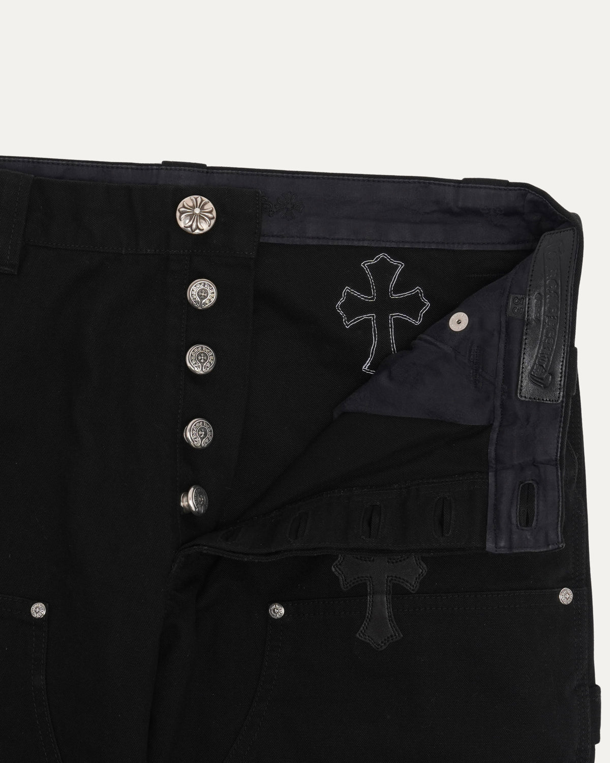 Cross Patch Double Knee Carpenter Pants