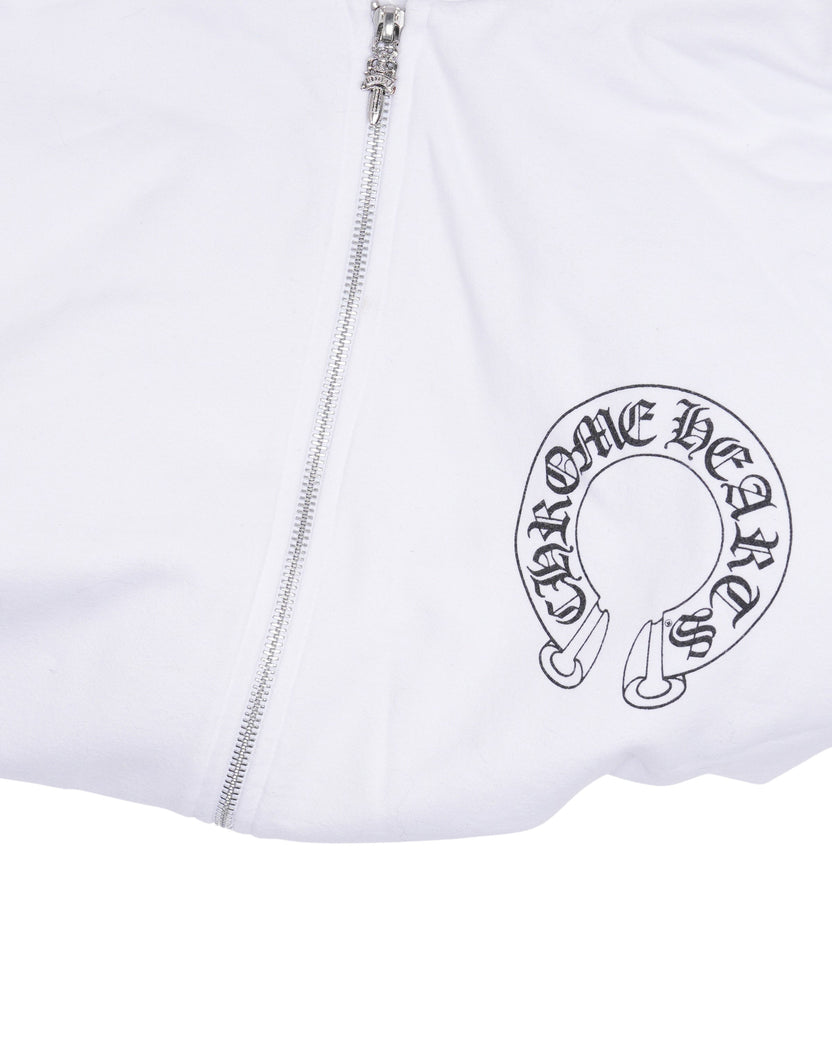 Horseshoe Logo Zip-Up Hoodie