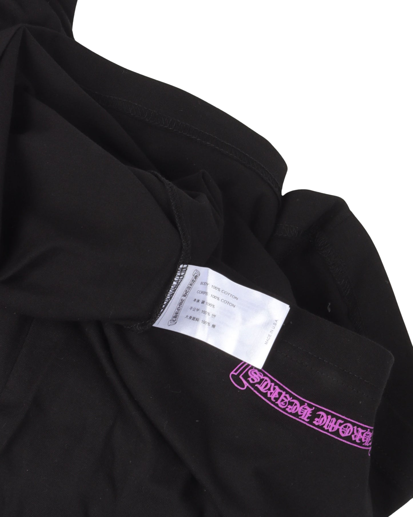 Neck Logo Long Sleeve T-Shirt