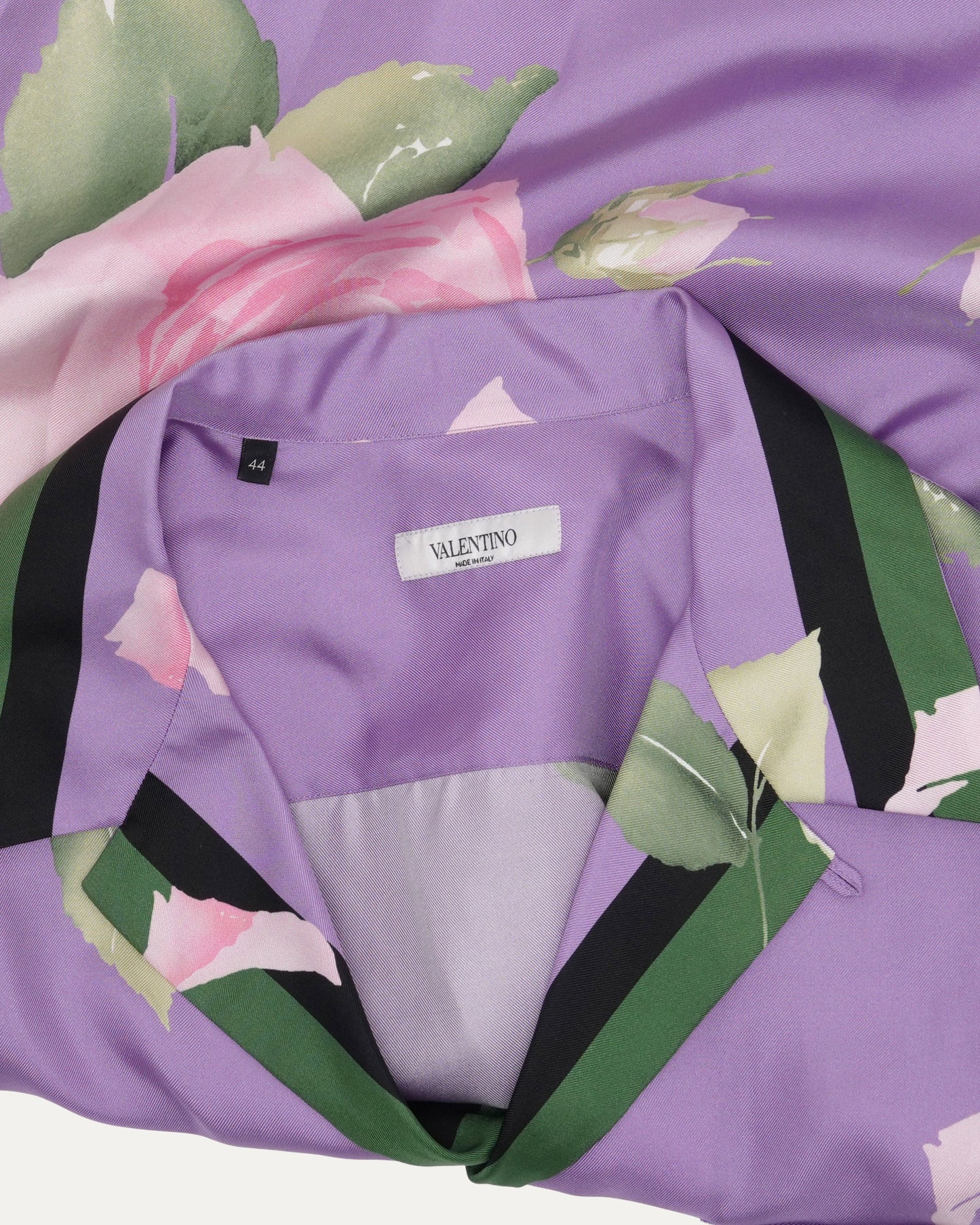 Silk Floral Print Shirt