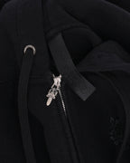 Embroidered Kingfish Vine Dagger Zip Up Hoodie
