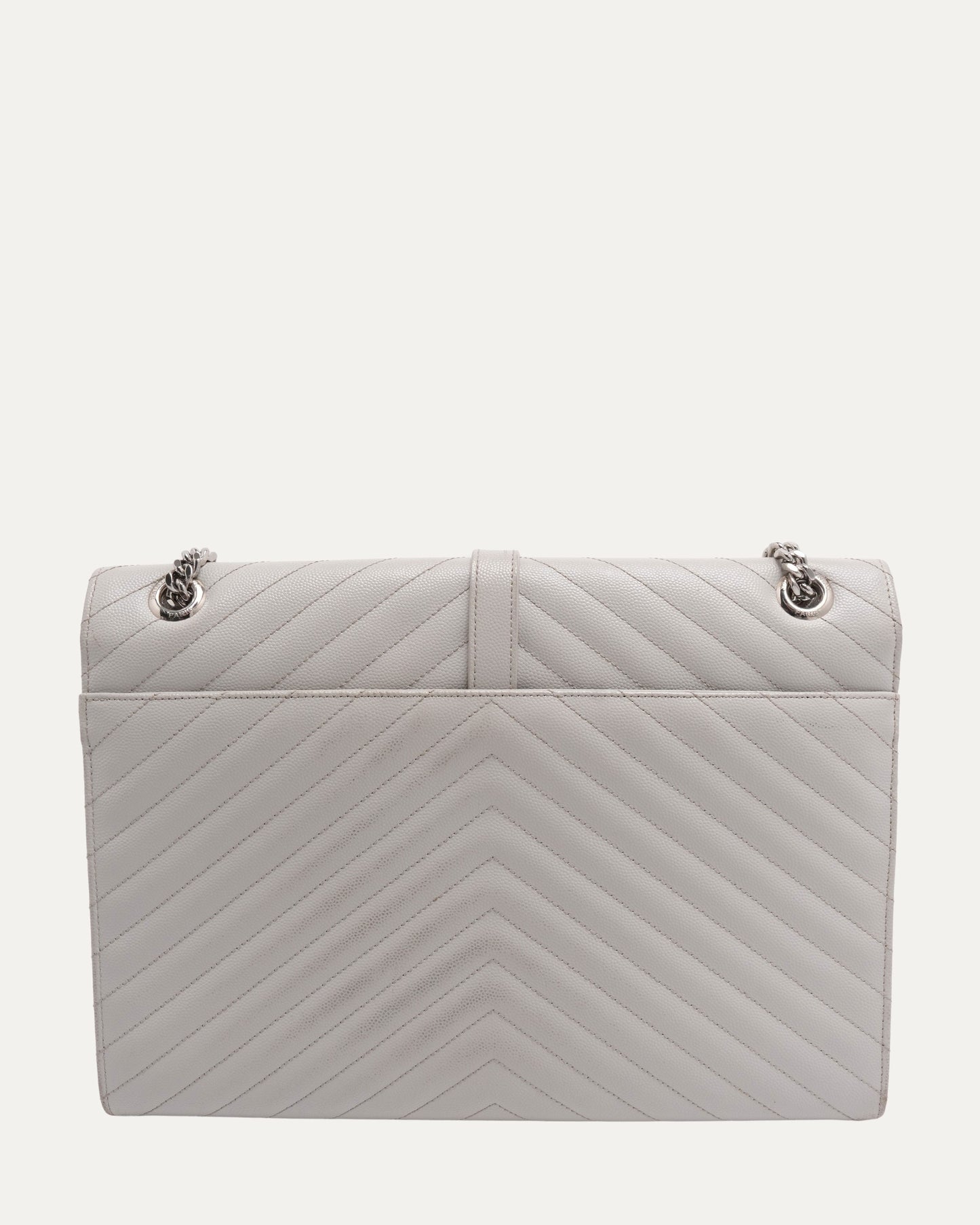 YSL Chevron Quilted Leather Bag