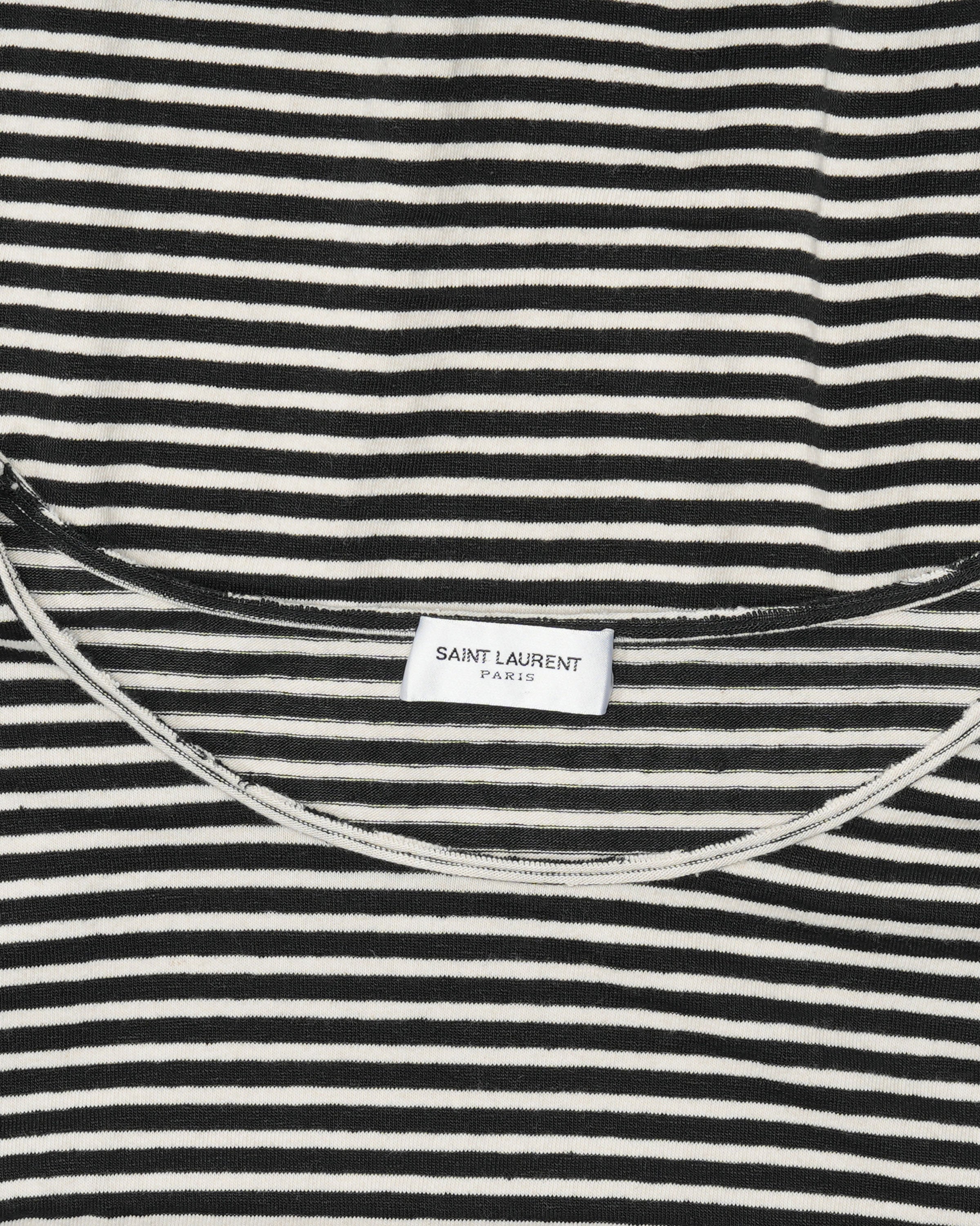 Slim Fit Striped Linen-Blend T-Shirt