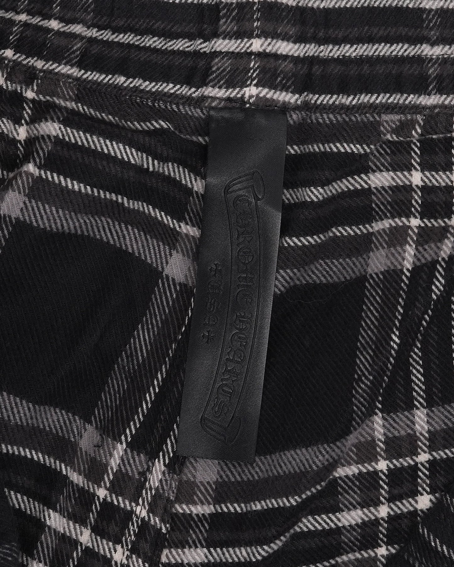 After School Cross Patch Flannel Pants